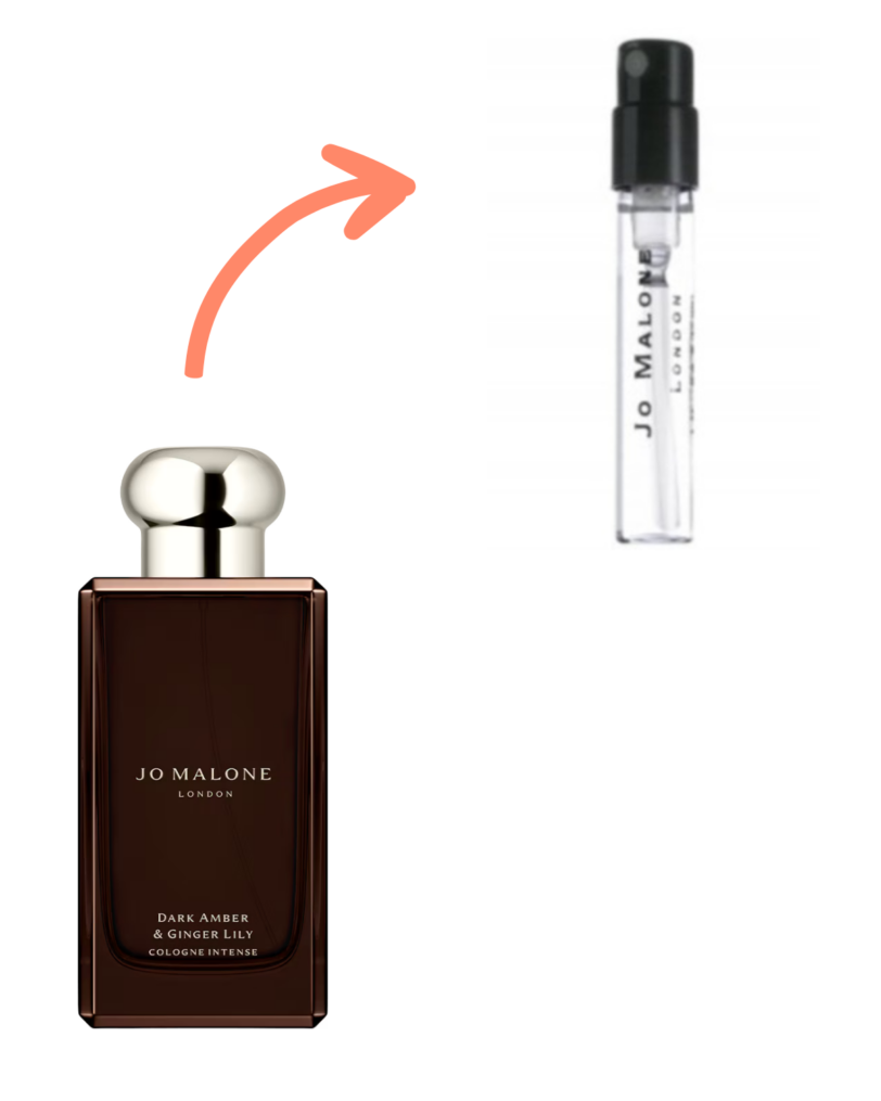 ダーク アンバー ＆ ジンジャー リリー 1.5ml  EDP サンプルスプレー